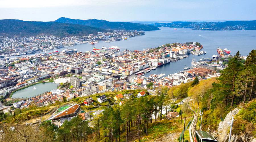 The best car rental options in Bergen